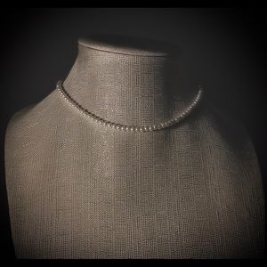 Simple Pearl Necklace